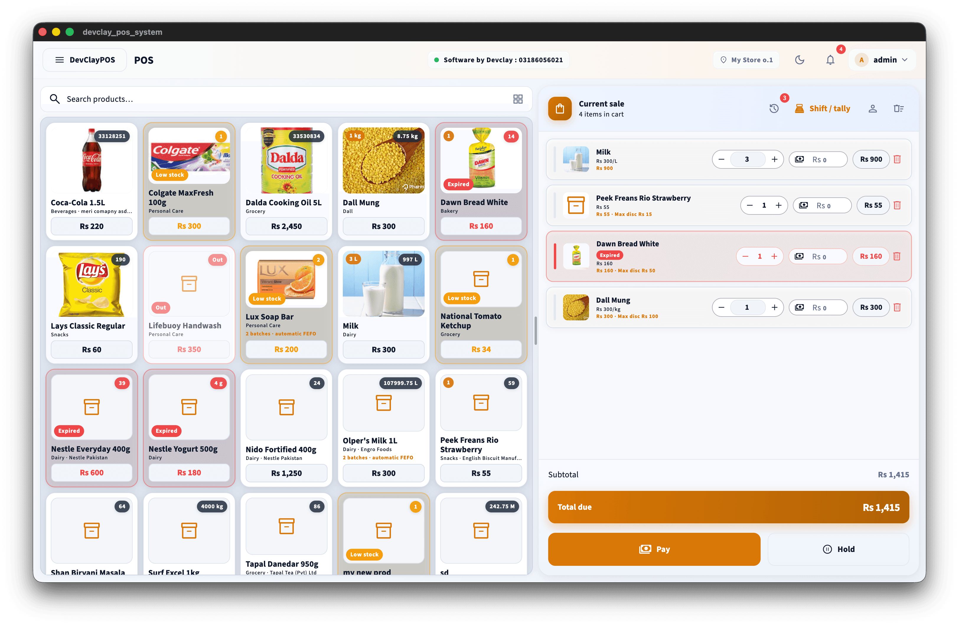 Fast modern checkout screenshot